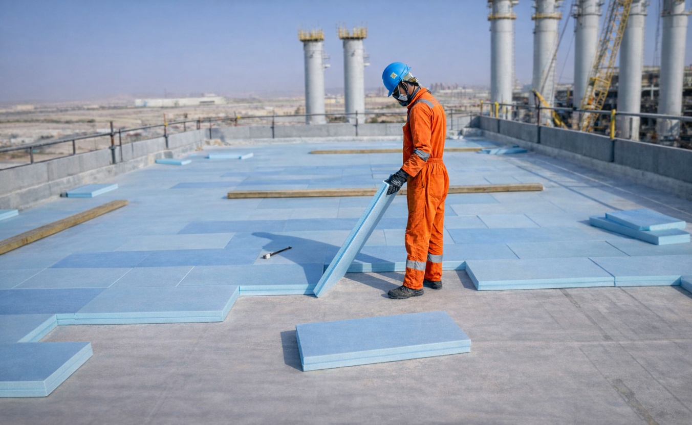 Roof Waterproofing – Duqm Refinery